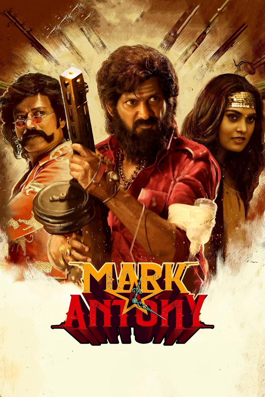 Mark Antony (2023) (Hindi + Tamil) Dual Audio UnCut Movie HD ESub