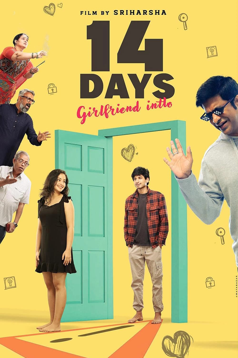 14 Days Girlfriend Intlo (2025) Dual Audio [Hindi & Telugu] Full Movie HD ESub