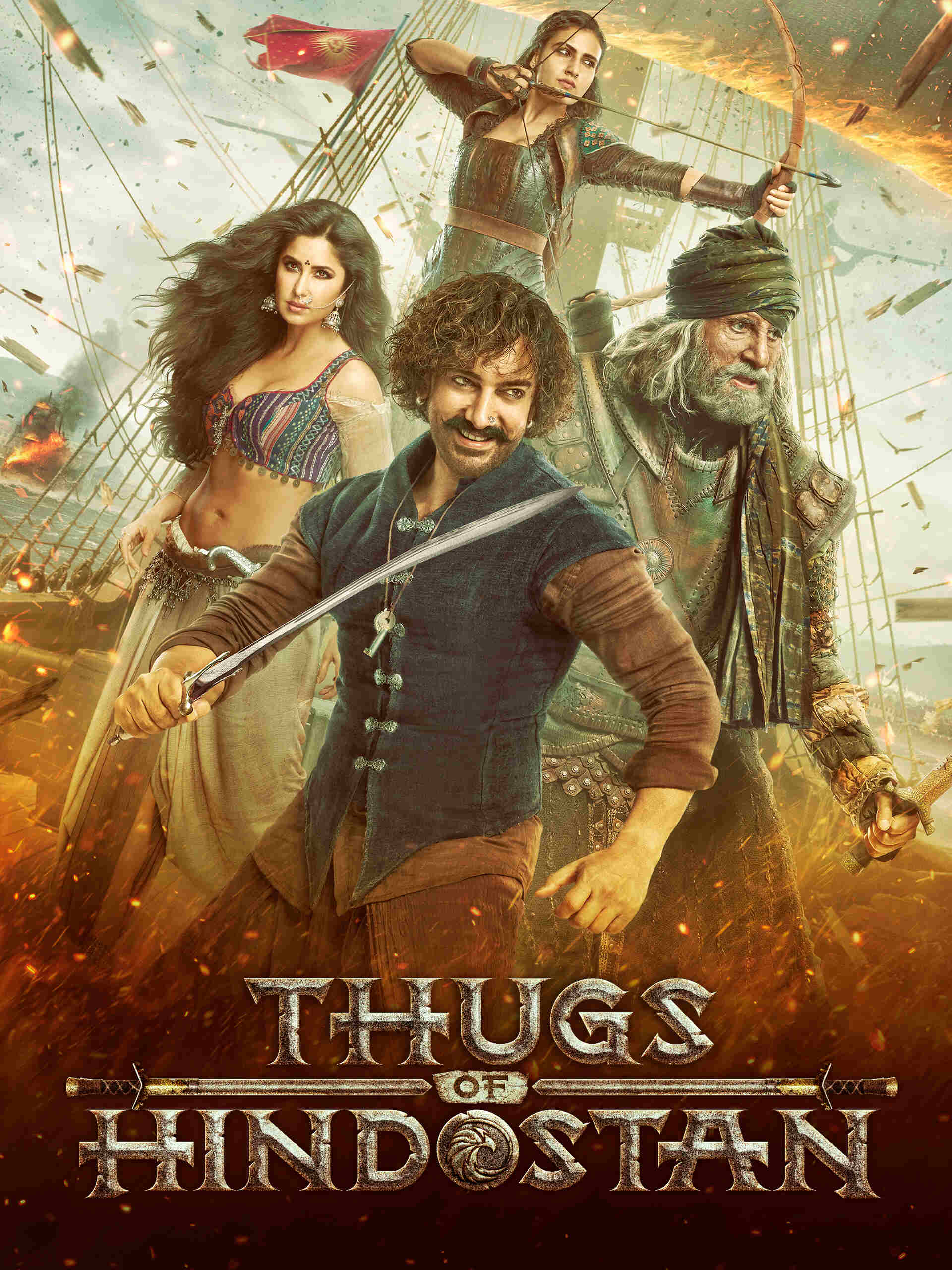 Thugs of Hindostan (2018) Hindi Full Movie BluRay ESub