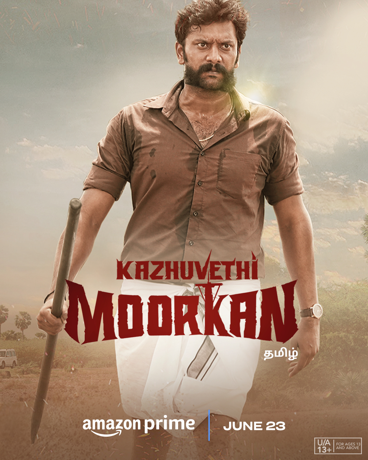Kazhuvethi Moorkkan (2023) Hindi Dubbed