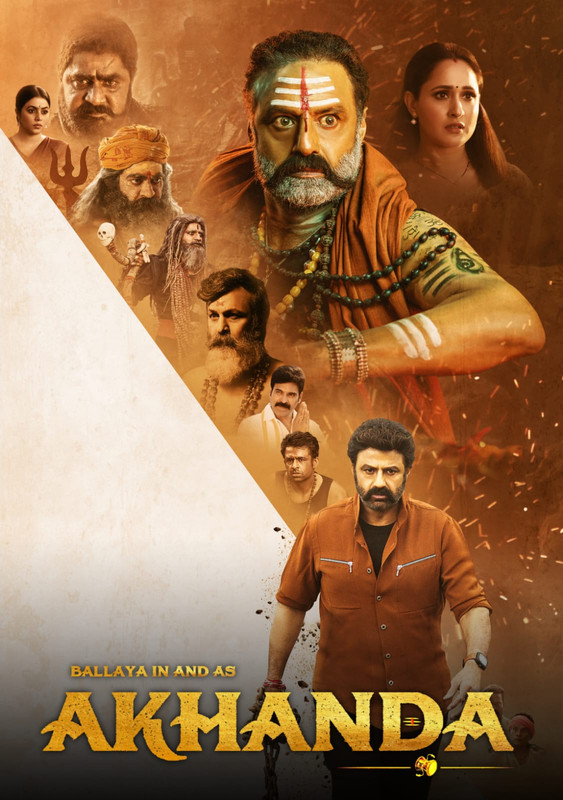 Akhanda (2021) UnCut Dual Audio [Hindi + Telugu] Full Movie HD ESub