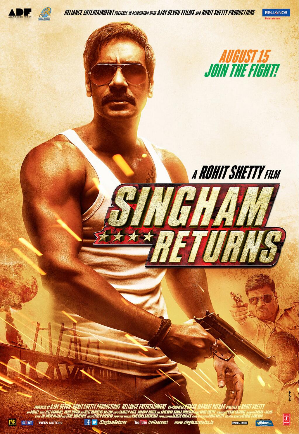 Singham Returns (2014) Hindi BluRay