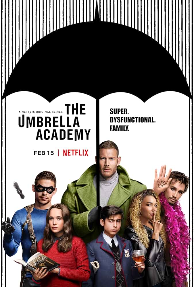 The Umbrella Academy (2019) Season 1 Hindi Dubbed (Netflix)