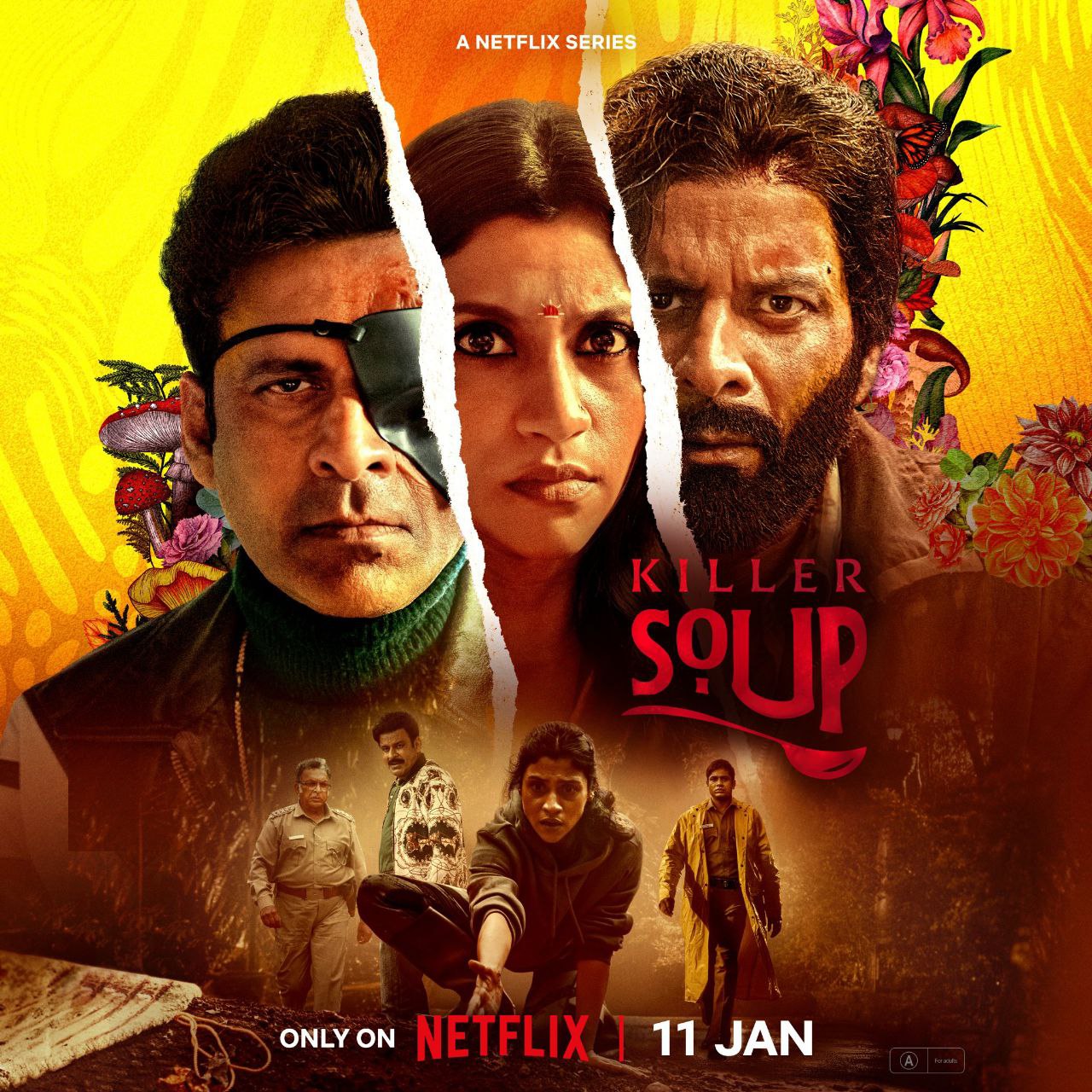 Killer Soup S01 (2024) Hindi Web Series HEVC ESub