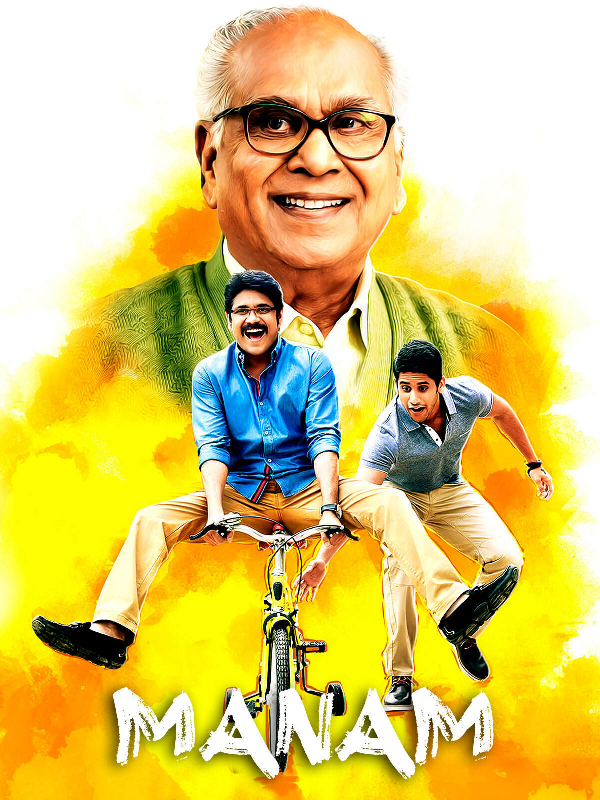 Dayaalu (Manam) 2014 Dual Audio [Hindi & Telugu] Full Movie BluRay ESub