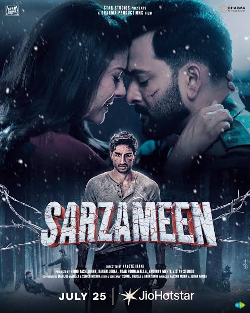 Sarzameen (2025) Hindi & Malayalam Dubbed