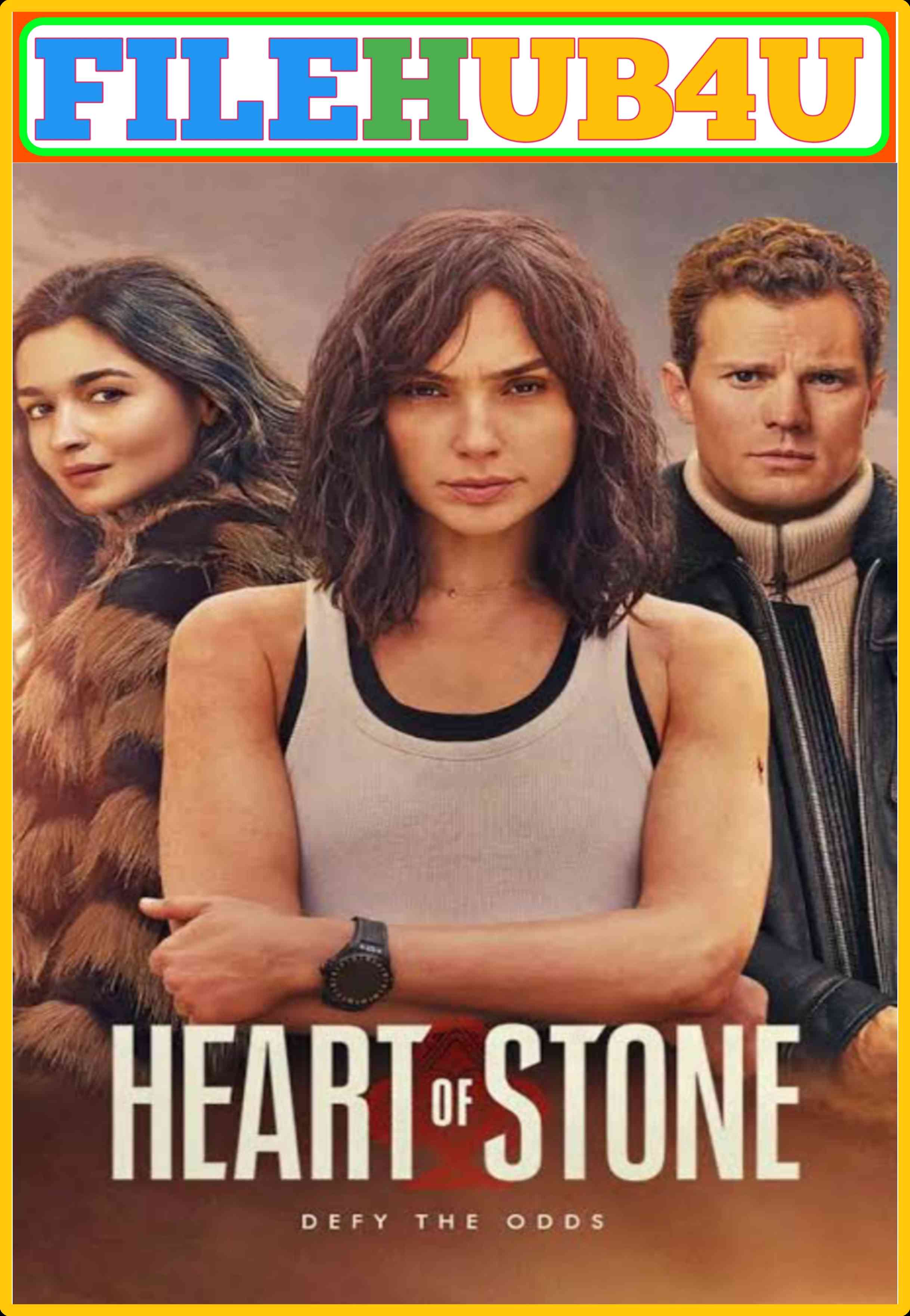 Heart Of Stone (2023) {Hindi + English} Dual Audio Full Movie HD
