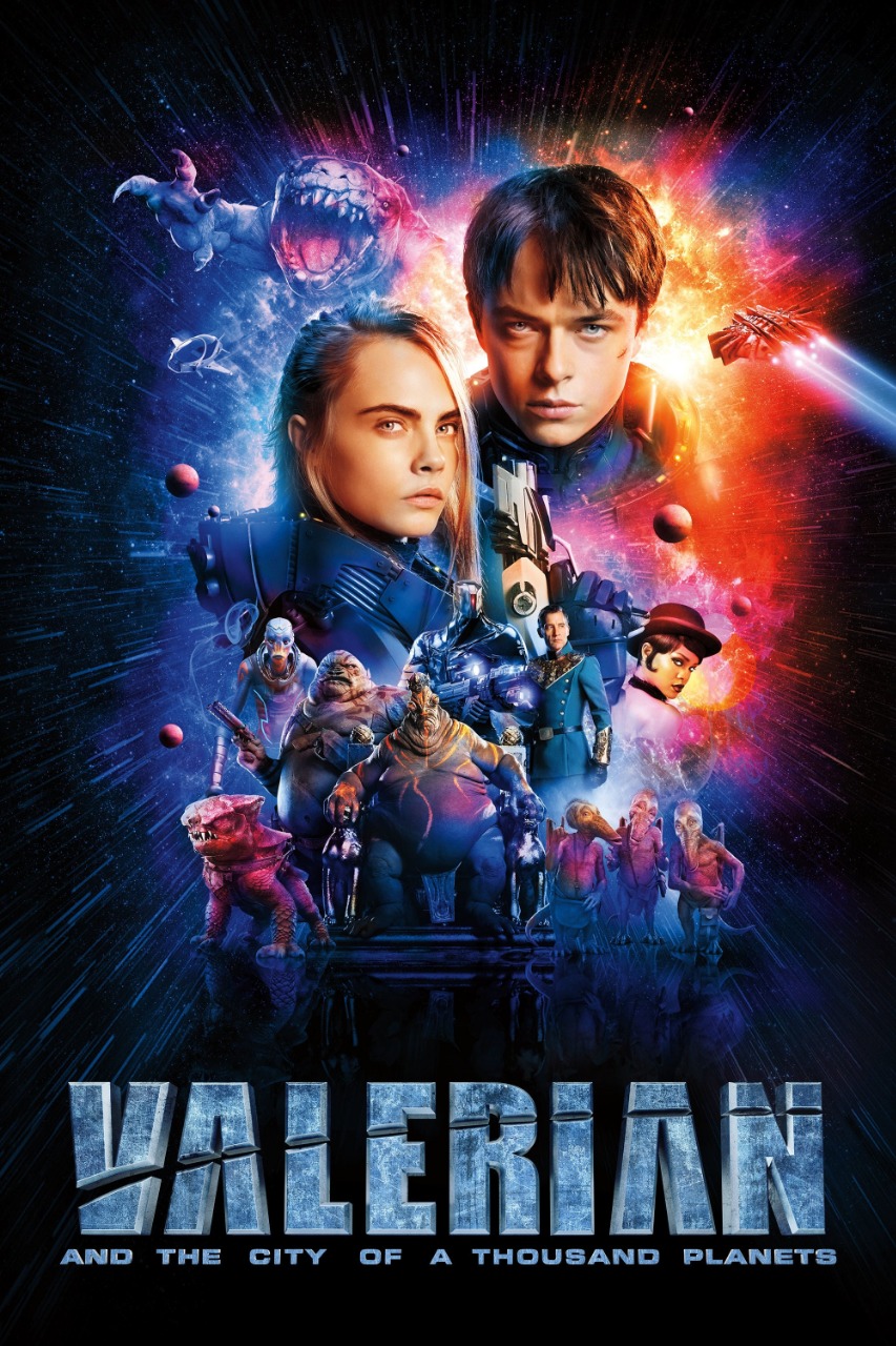 Valerian and the City of a Thousand Planets (2017) (Hindi + English) Dual Audio Movie BluRay HD ESub