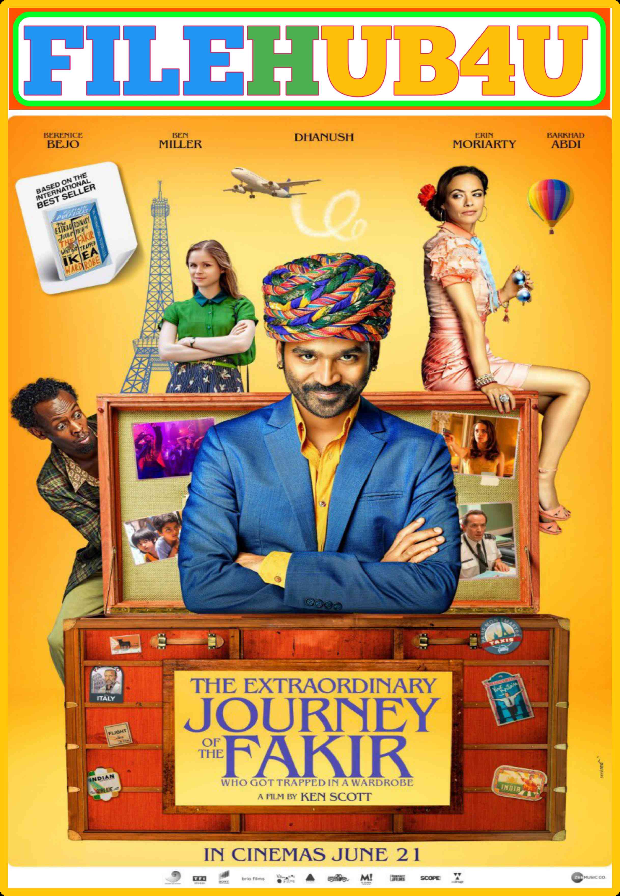 The Extraordinary Journey of the Fakir (2023) South {Hindi + English} UnCut Full Movie BluRay HD ESub