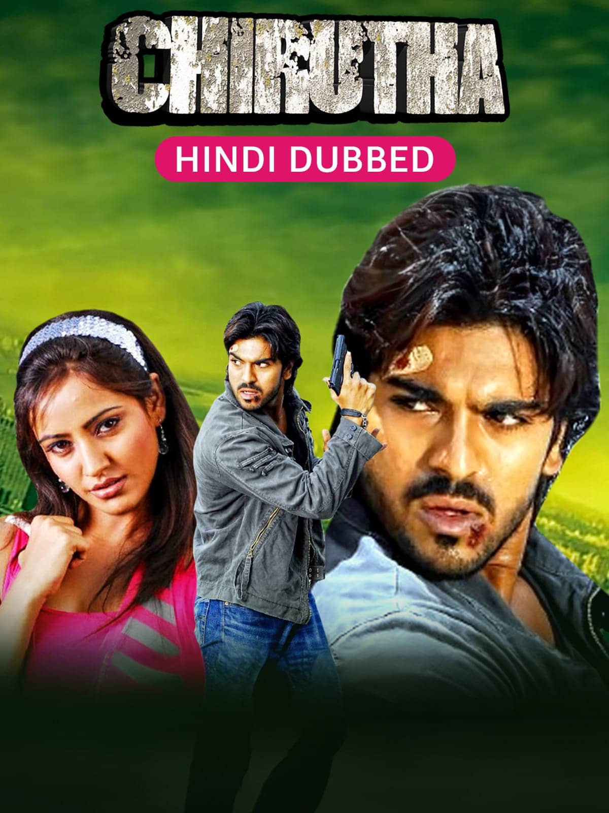Chirutha (2007) UnCut Dual Audio [Hindi - Telugu] Full Movie HD ESub