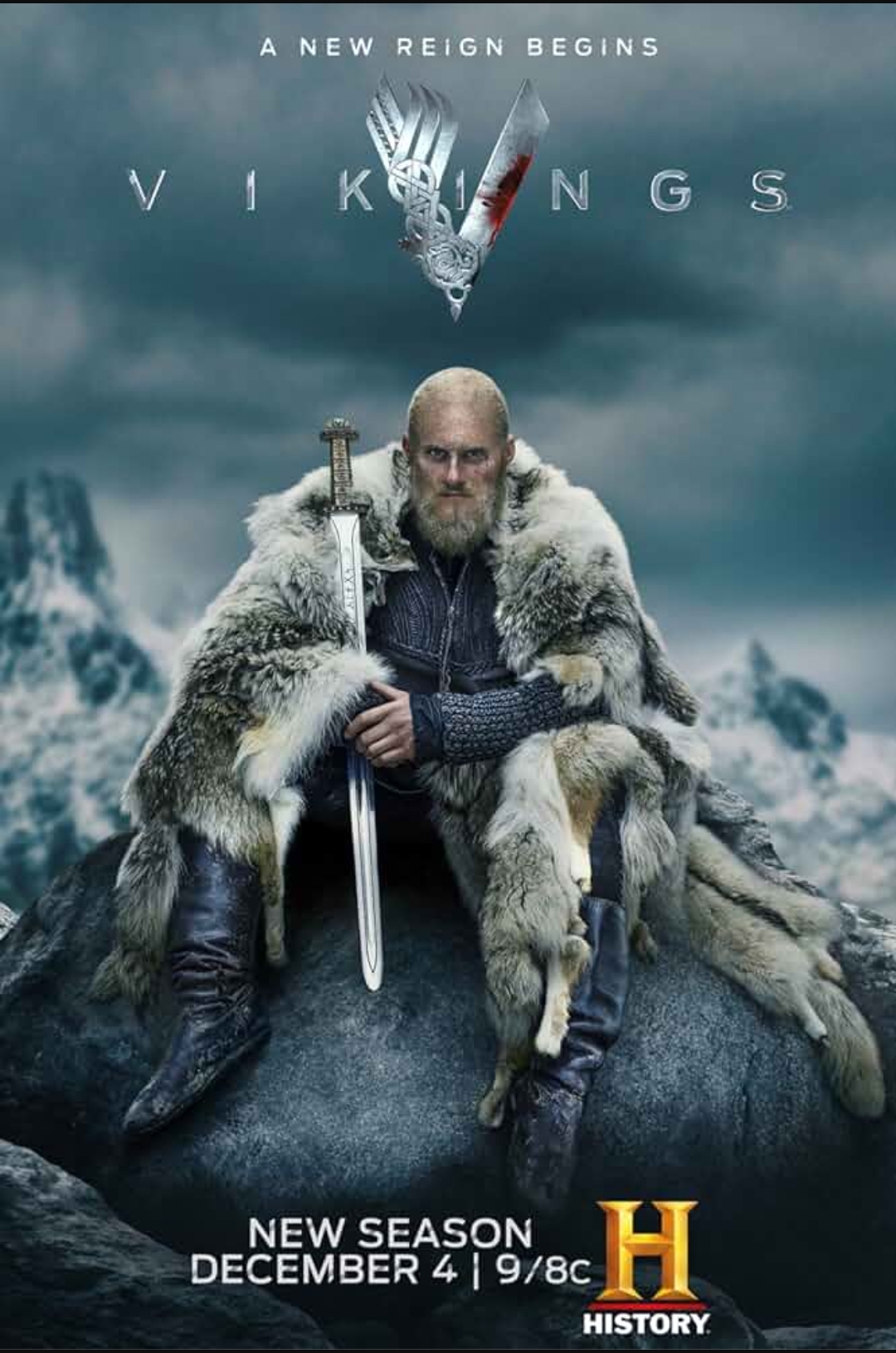 Vikings (2017) S5-E11 To 20 Hindi Dubbed (Netflix)