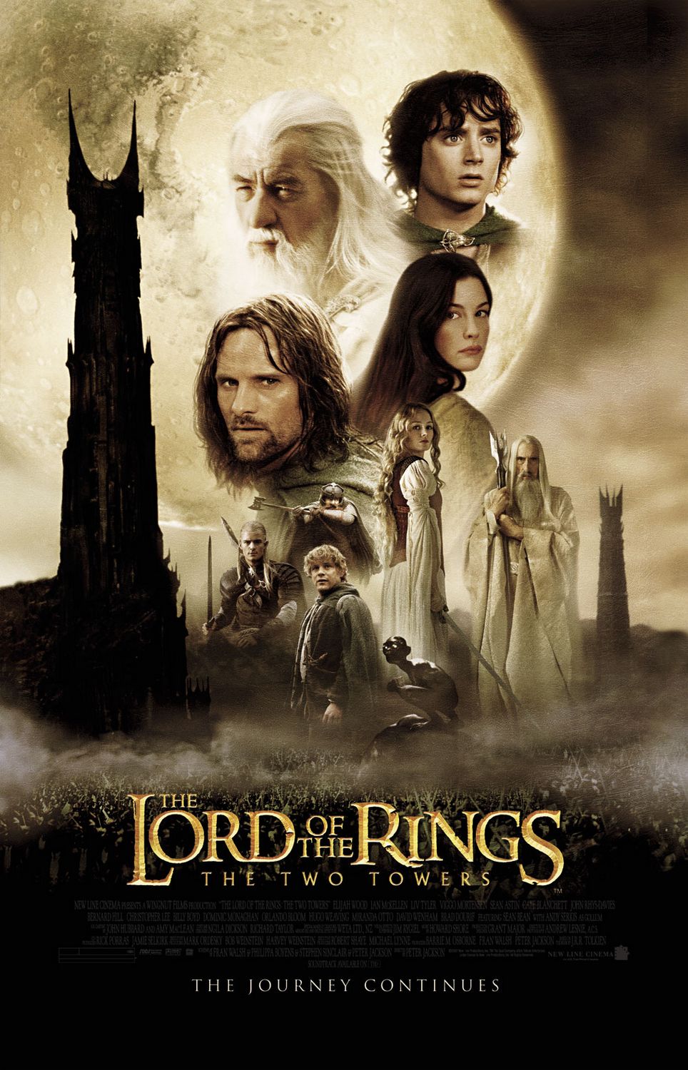 The Lord of the Rings: The Two Towers (2002) Hindi Dubbed