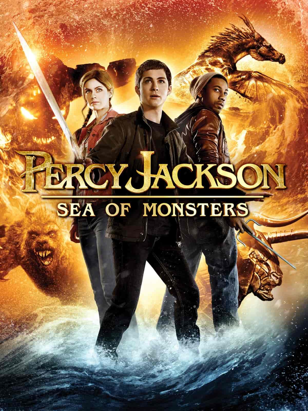 Percy Jackson Sea Of Monsters (2013) Dual Audio [Hindi + English] Full Movie BluRay ESub