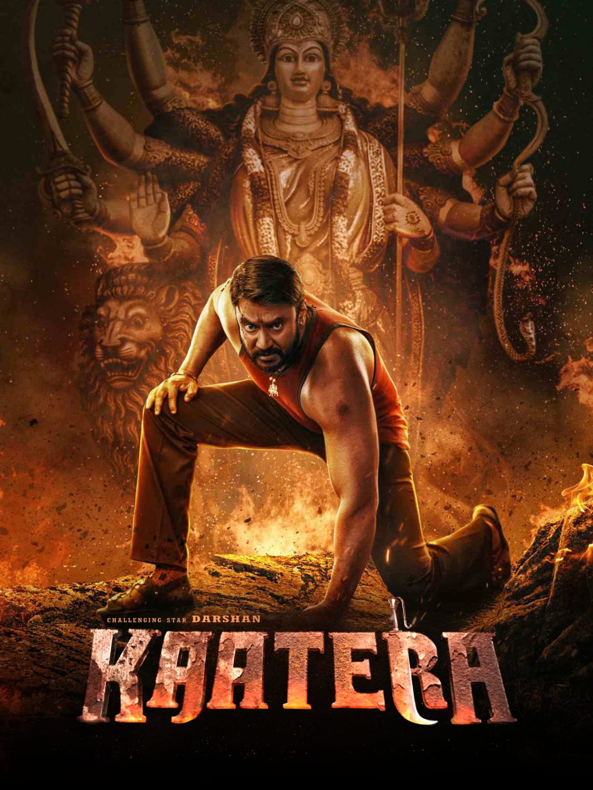 Kaatera (2023) Dual Audio [Hindi (HQ Dub) + Kannada] Full Movie HD