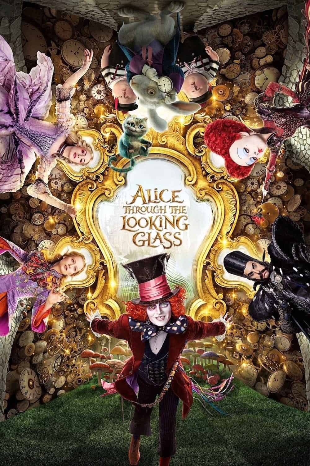 Alice Through the Looking Glass (2016) Dual Audio [Hindi - English] Full Movie BluRay ESub