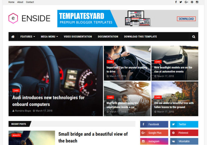 Enside Wapkiz Blog Theme