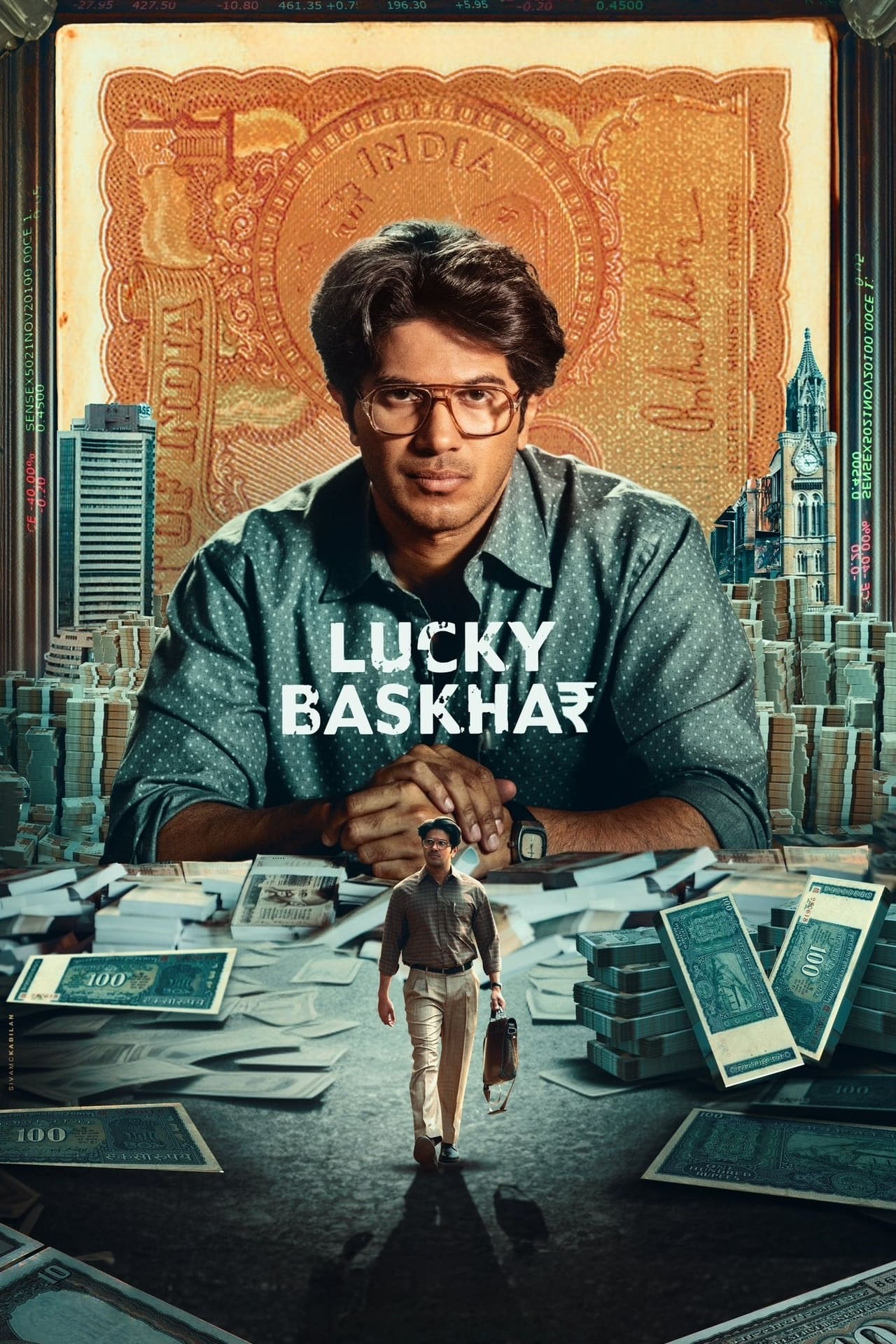 Lucky Baskhar (2024) (Hindi + Telugu) Dual Audio UnCut South Movie HD ESub