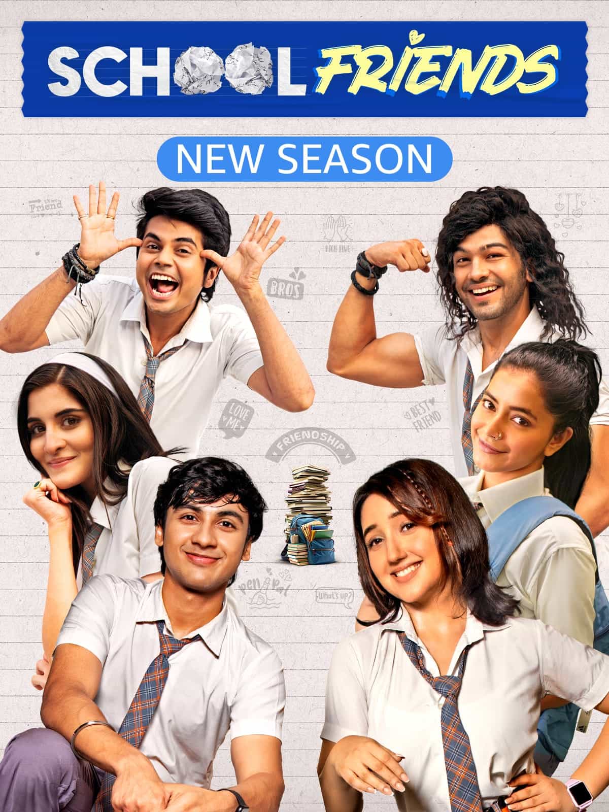 School Friends Season 3 (2025) Hindi Completed Web Series HD ESub