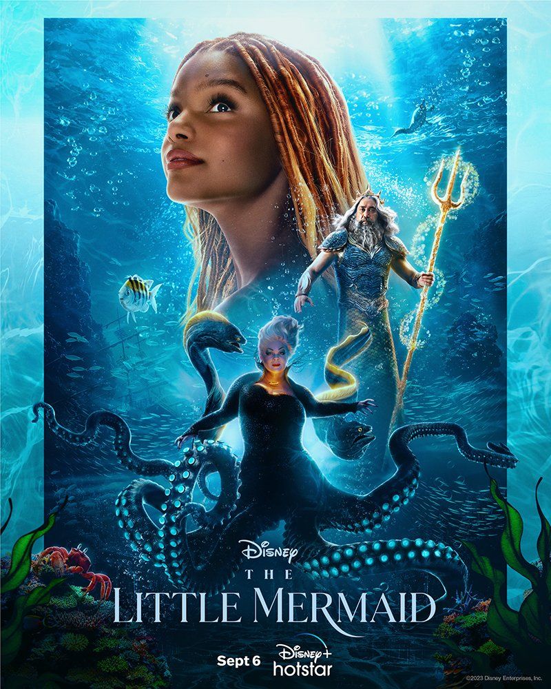 The Little Mermaid 2023 Hindi English Dual Audio MCU Full Movie HD ESub