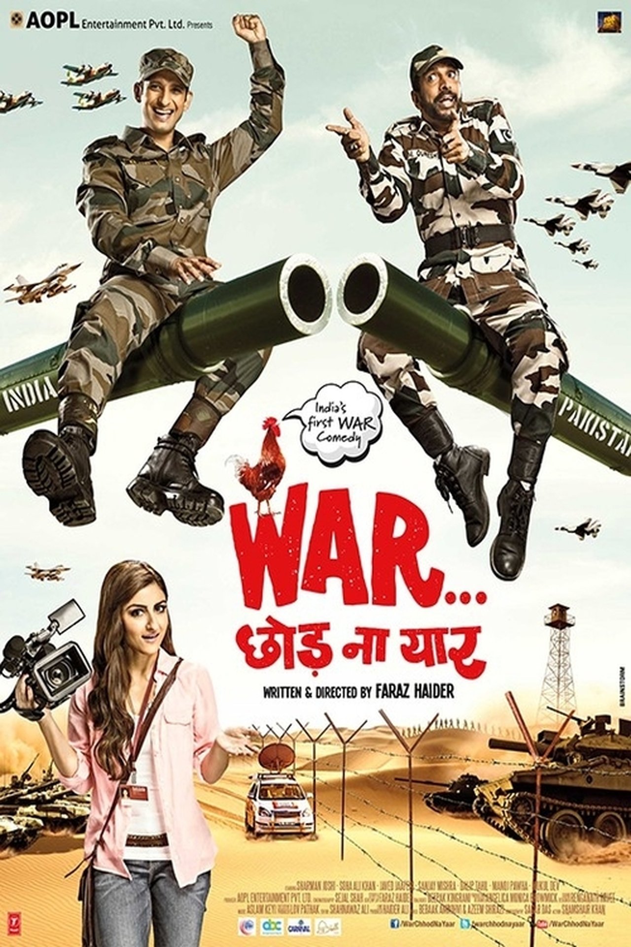 War Chod Na Yaar (2013) 1080p | 720p | 480p WebRip [Hindi (हिन्दी)] DD5.1 ESub