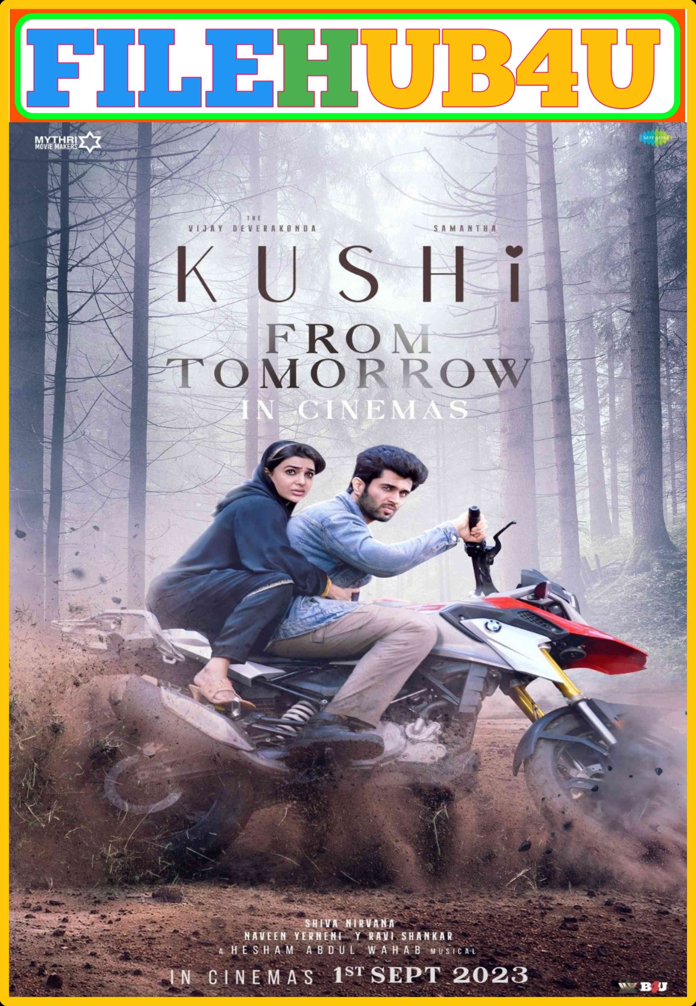 Kushi (2023) South Hindi Dubbed Full Movie S-Print