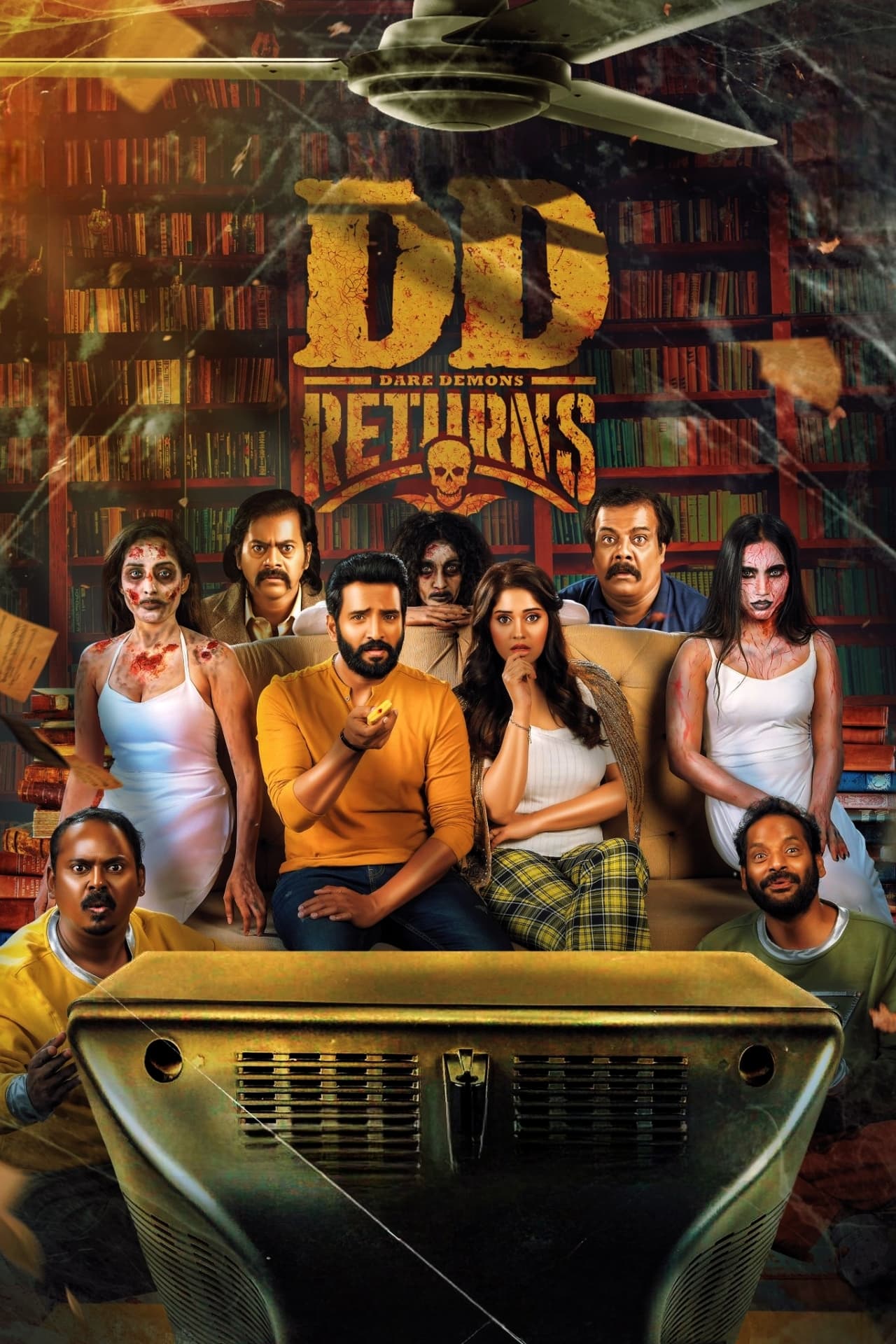 DD Returns (2023) UnCut Dual Audio [Hindi + Tamil] Full Movie HD ESub