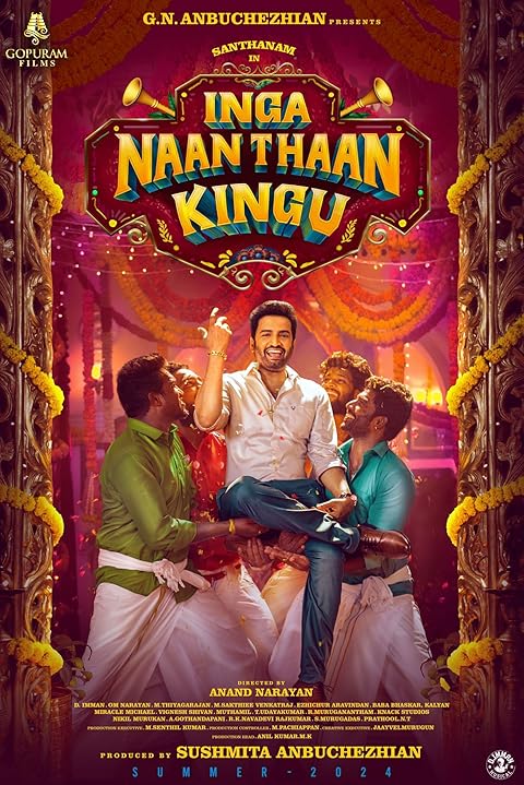 Inga Naan Thaan Kingu (2024) Hindi Dubbed