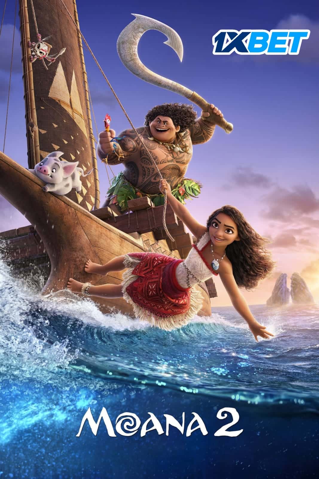 Moana 2 (2024) Hindi Clean Full Movie HD