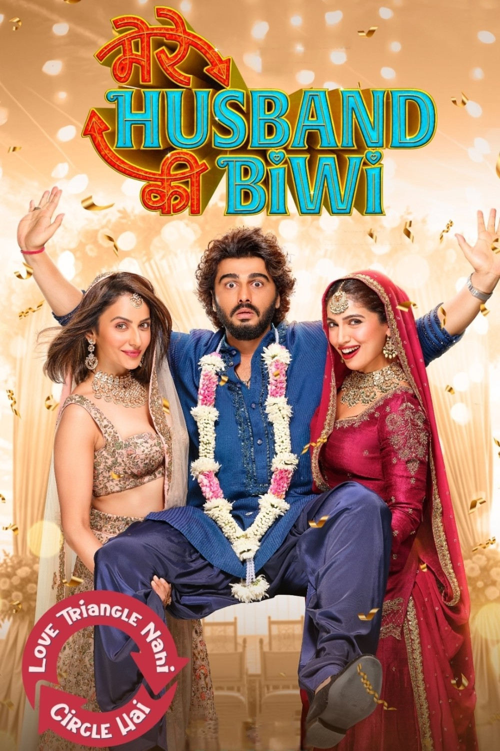 Mere Husband Ki Biwi (2025) Bollywood Hindi Movie HDRip