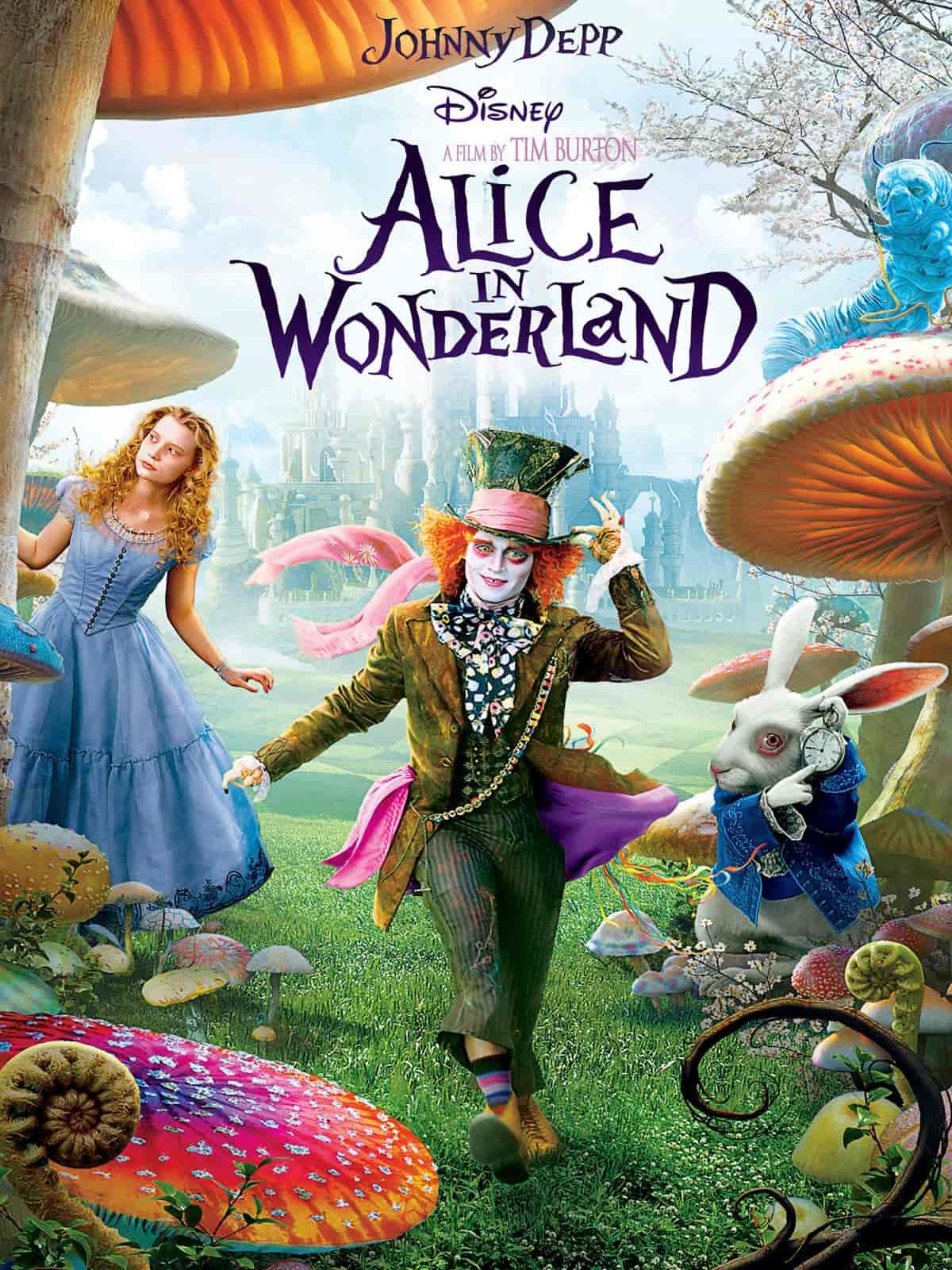 Alice in Wonderland (2010) Dual Audio [Hindi - English] Full Movie BluRay ESub