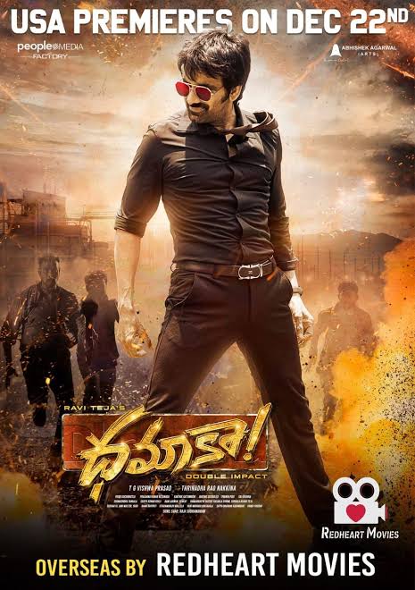 Dhamaka (2022) Telugu & Hindi Dubbed