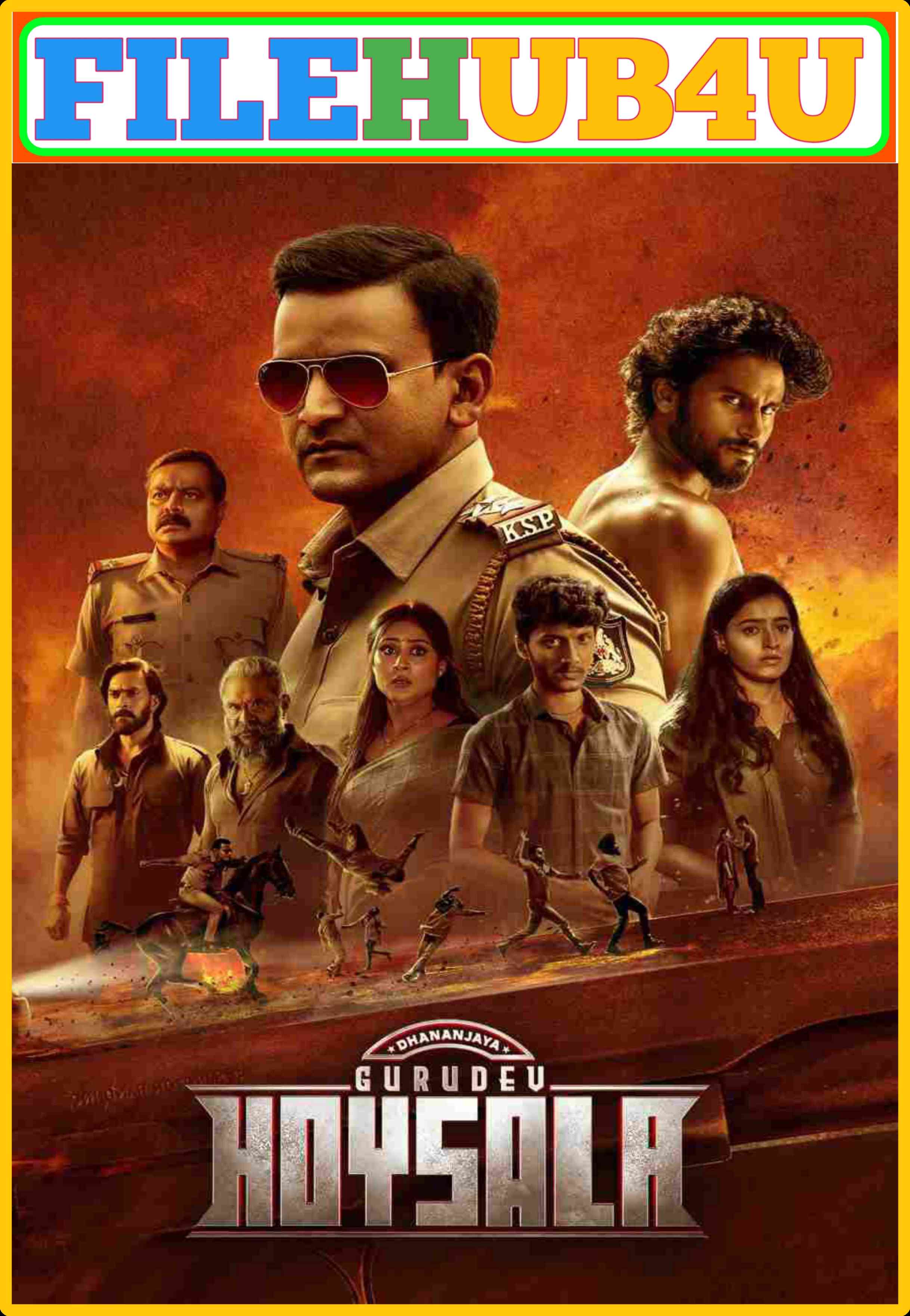 Gurudev Hoysala (2023) South Hindi Dubbed UnCut Full Movie HD ESub