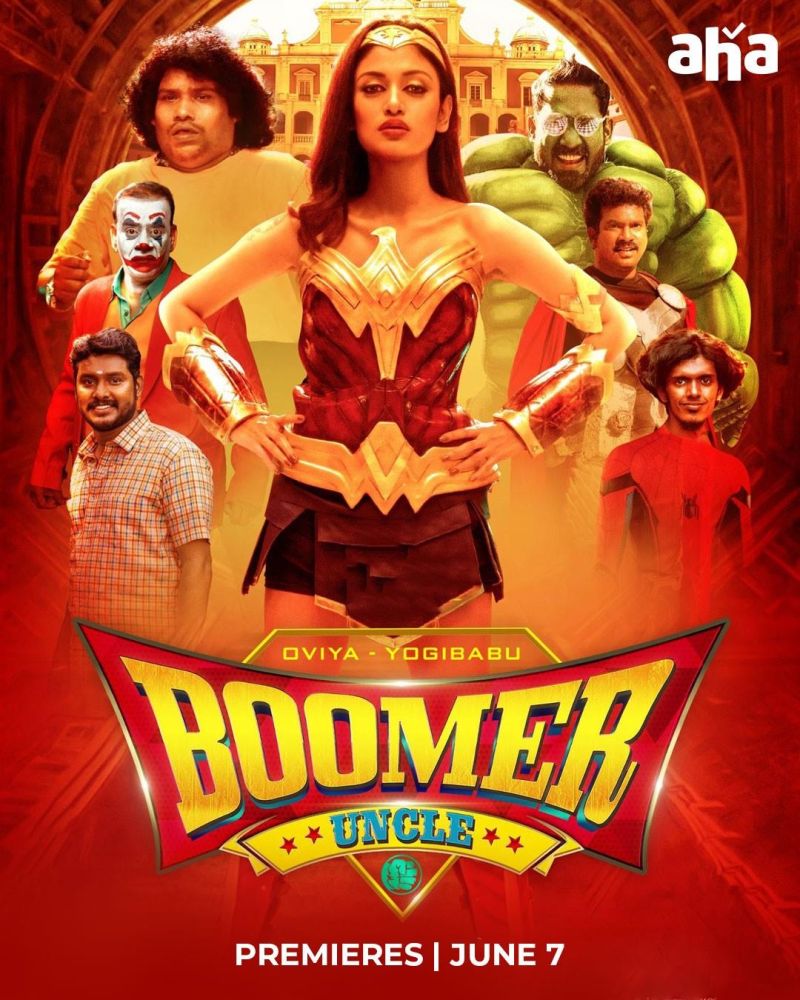 Boomer Uncle 2024 Hindi Tamil Dual Audio UnCut South Movie HD ESub Poster