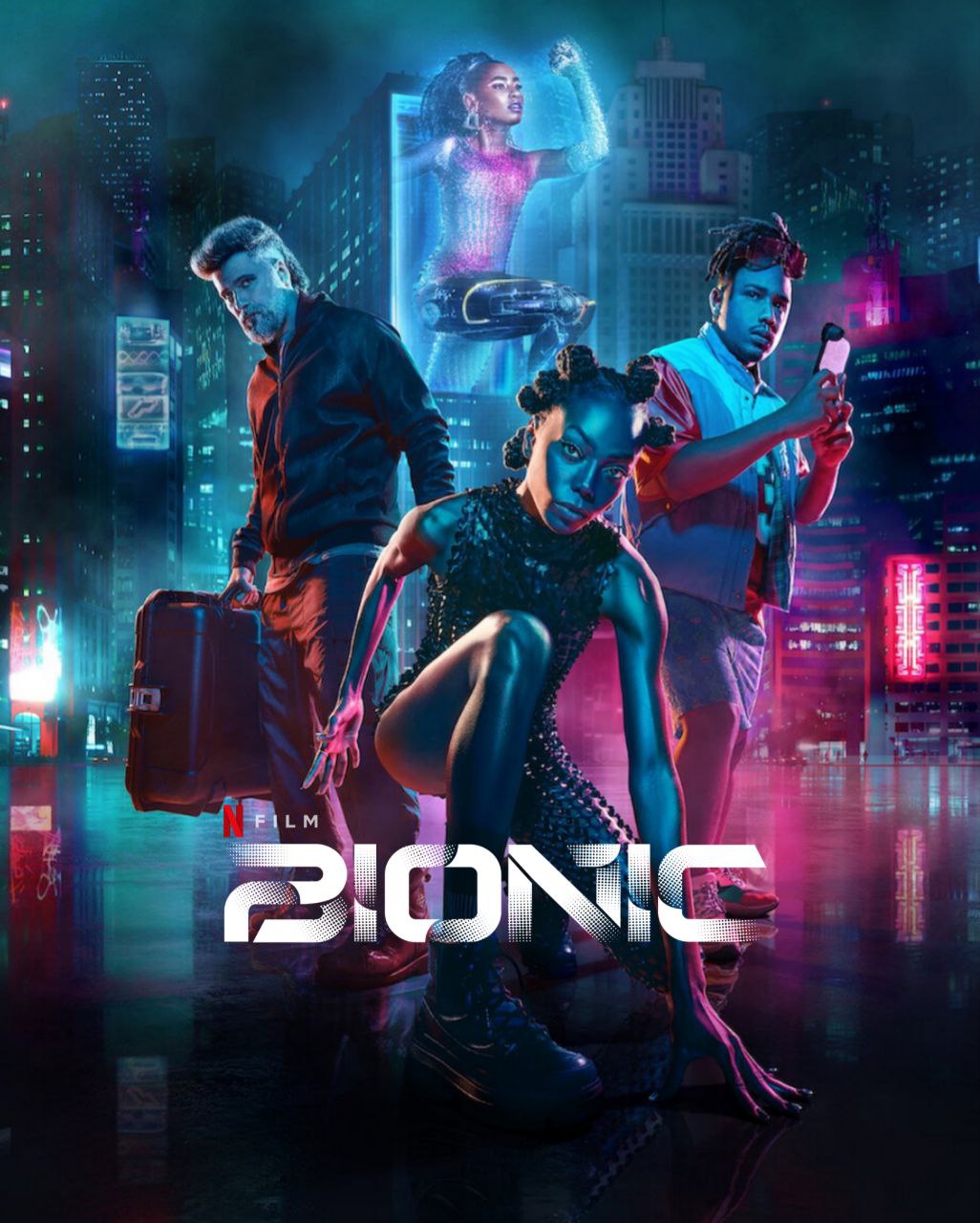 Bionic (2024) {Hindi + English} Dual Audio Movie HD ESub