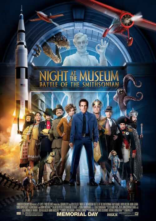 Night at the Museum: Battle of the Smithsonian (2009) Hindi Dubbed