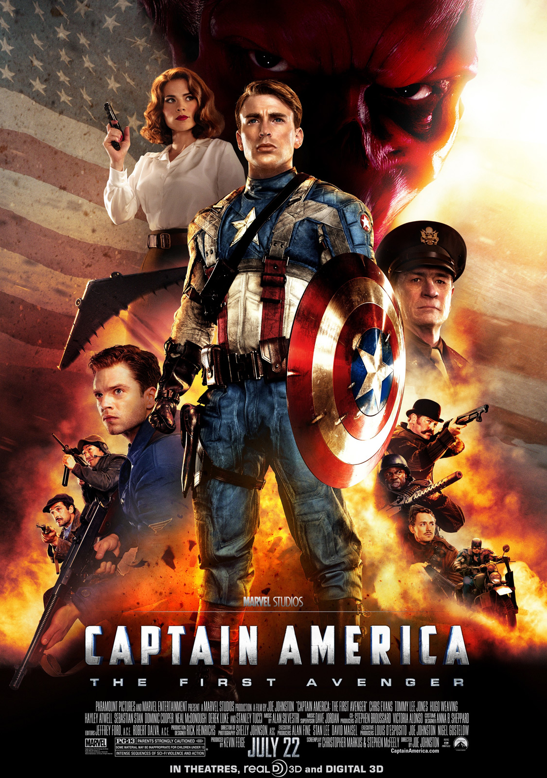 Captain America – The First Avenger (2011) BluRay Hindi + Multi 1080p x264 AVC AAC 2.0