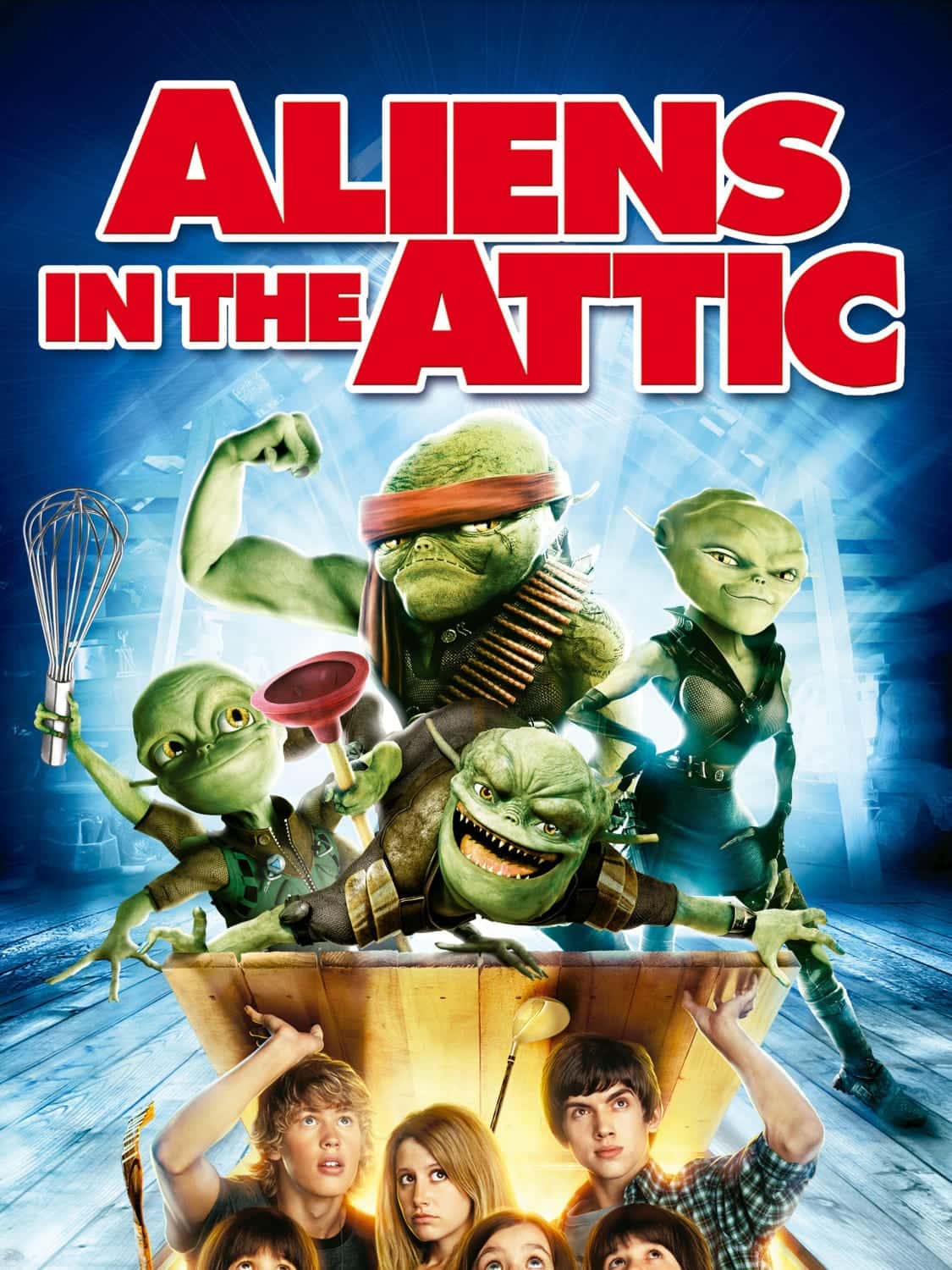 Aliens in the Attic (2009) Dual Audio [Hindi - English] Full Movie BluRay ESub