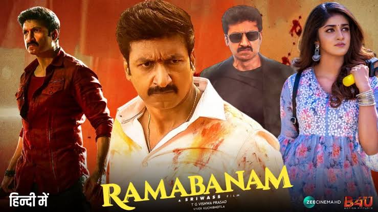 Ramabanam (2023) South {Hindi (Clear) + Telugu (Org)} Full Movie HD ESub