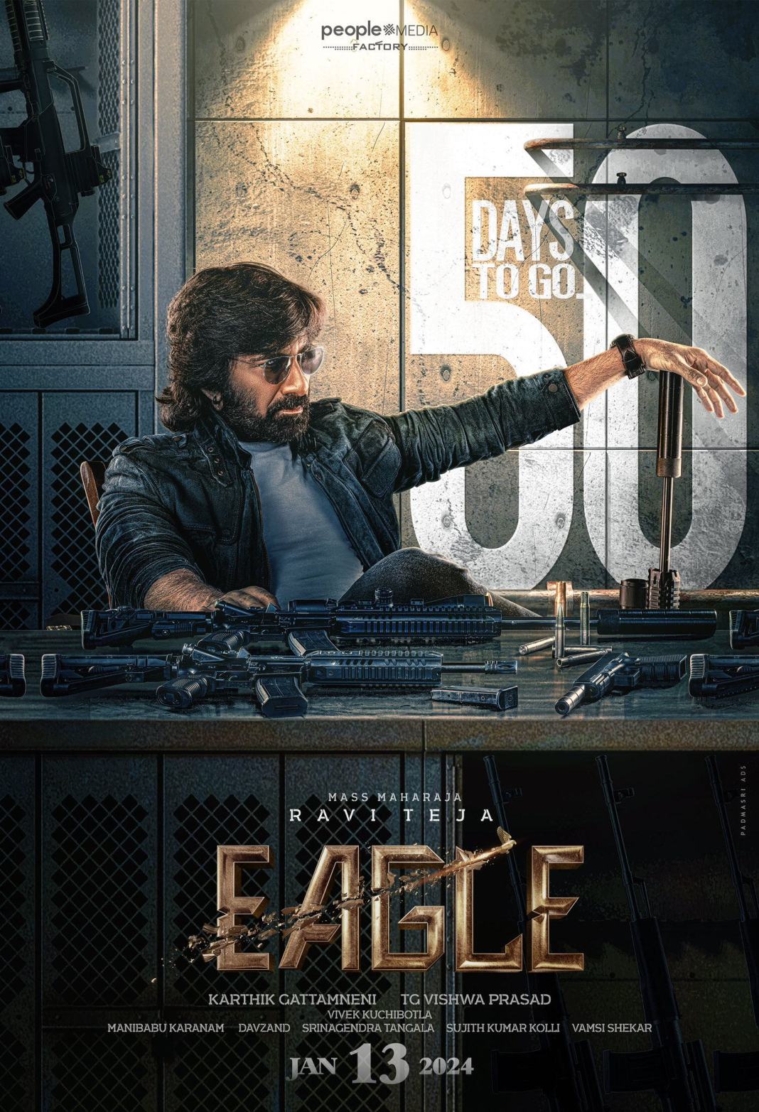 Eagle V2 2024 Hindi Clear Telugu Dual Audio UnCut Movie HD ESub