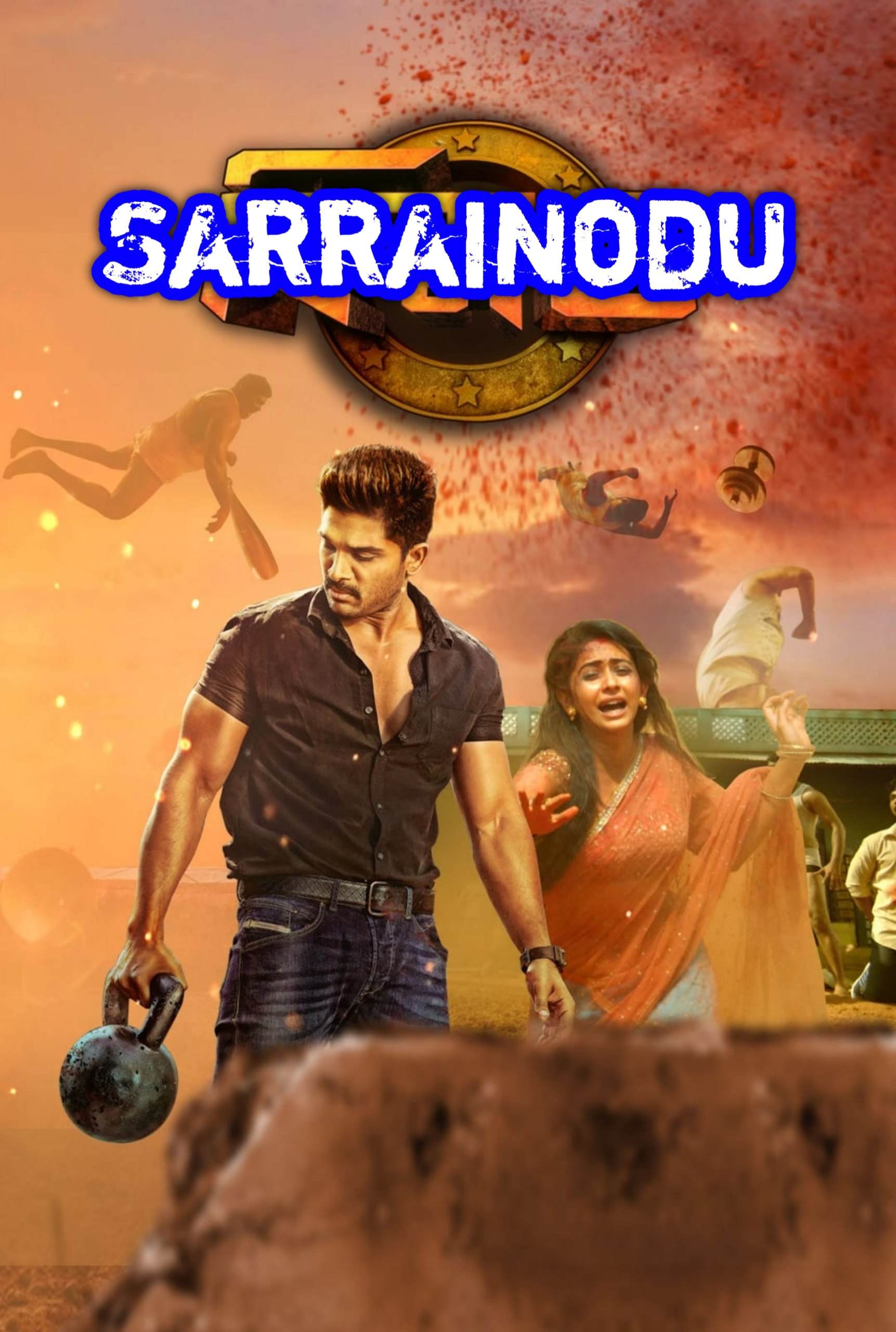 Sarrainodu (2016) (Hindi + Telugu) Dual Audio WEBRip