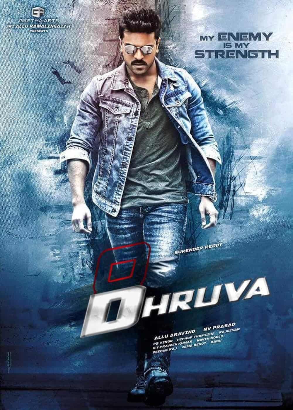 Dhruva (2016) UnCut Dual Audio [Hindi - Telugu] Movie HD