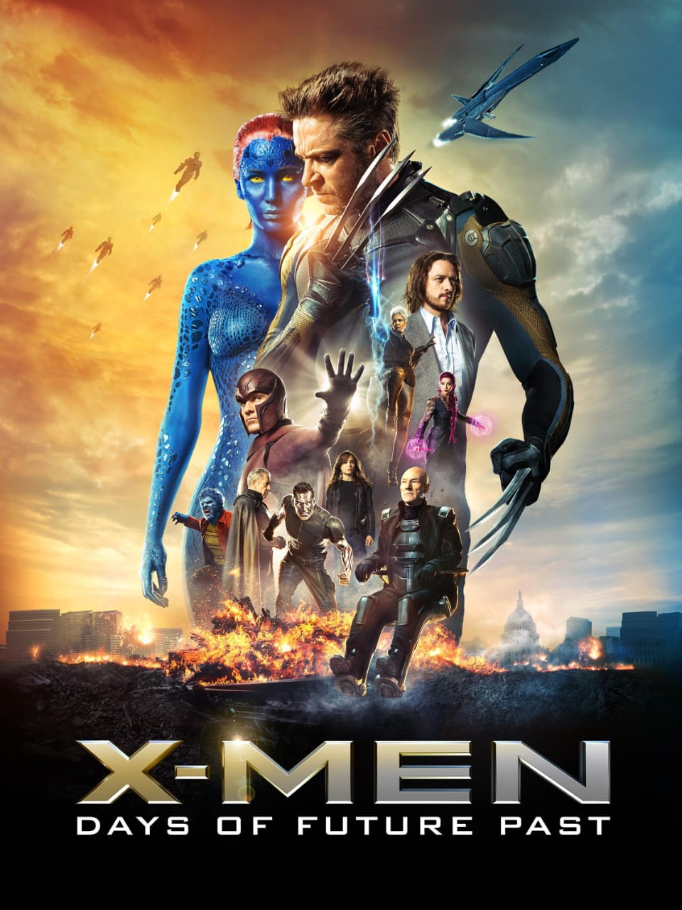 X-Men Days of Future Past (2014) Dual Audio [Hindi + English] Full Movie BluRay ESub