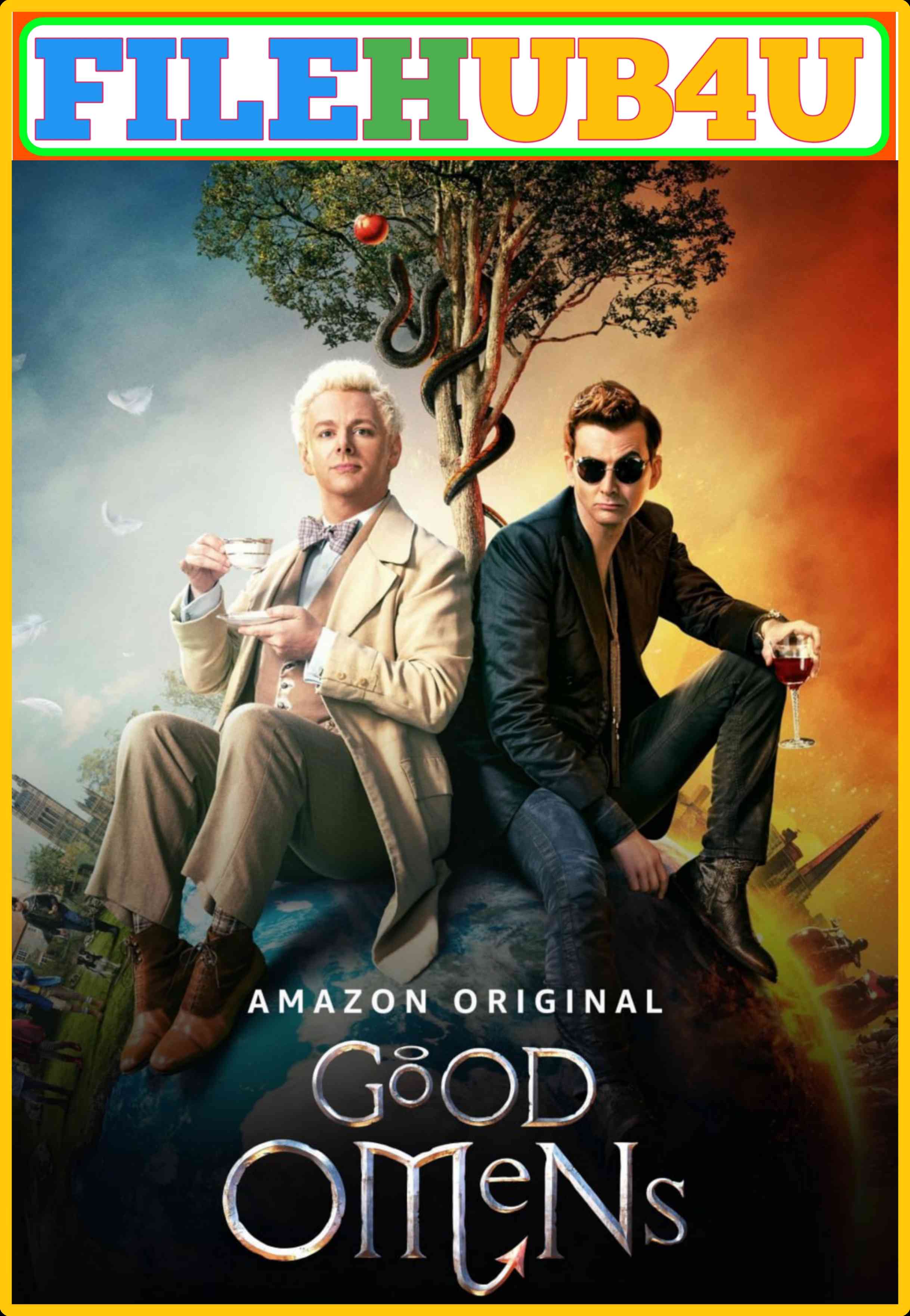 Good Omens S1 (2019) {Hindi + English} Dual Audio Full Movie HEVC ESub