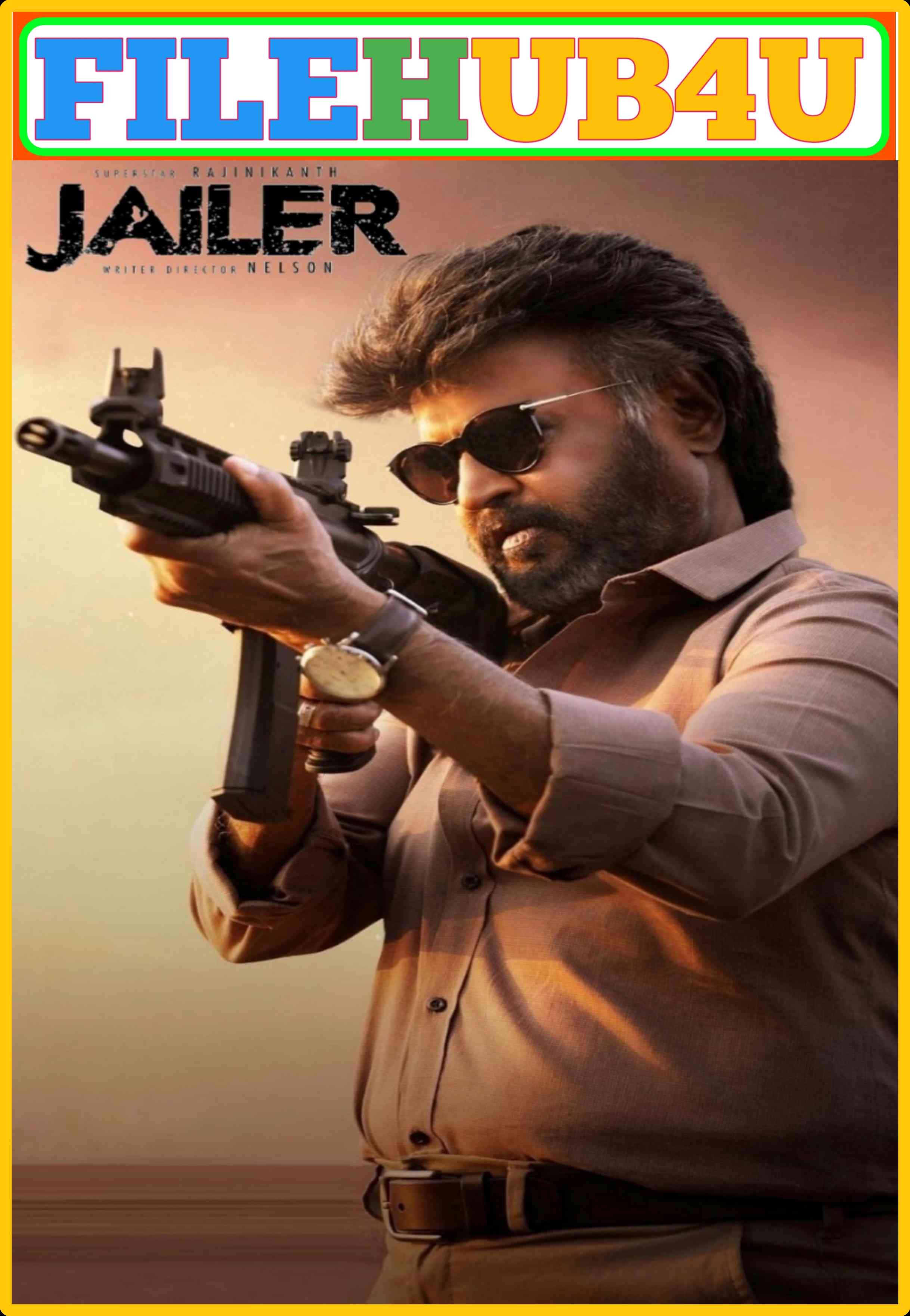 Jailer (2023) South {Hindi (Clear) + Tamil} Dual Audio Full Movie HD