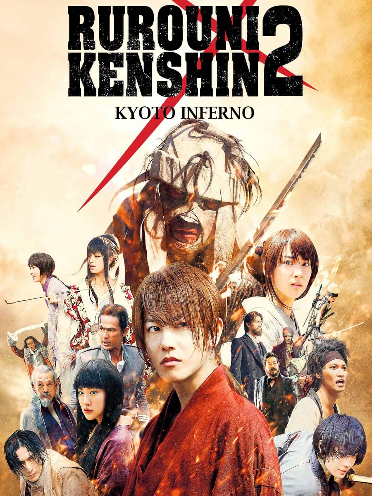 Rurouni Kenshin 2 Kyoto Inferno (2014) Dual Audio [Hindi - Japanese] Full Movie BluRay ESub