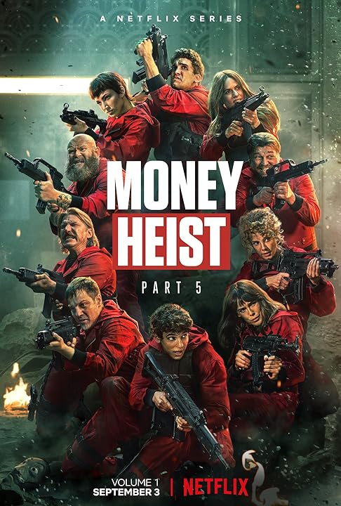 Money Heist (2021) Season 5 Hindi Dubbed (Netflix)