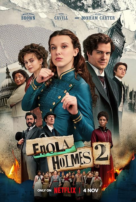 Enola Holmes 2 (2022) Hindi Dubbed