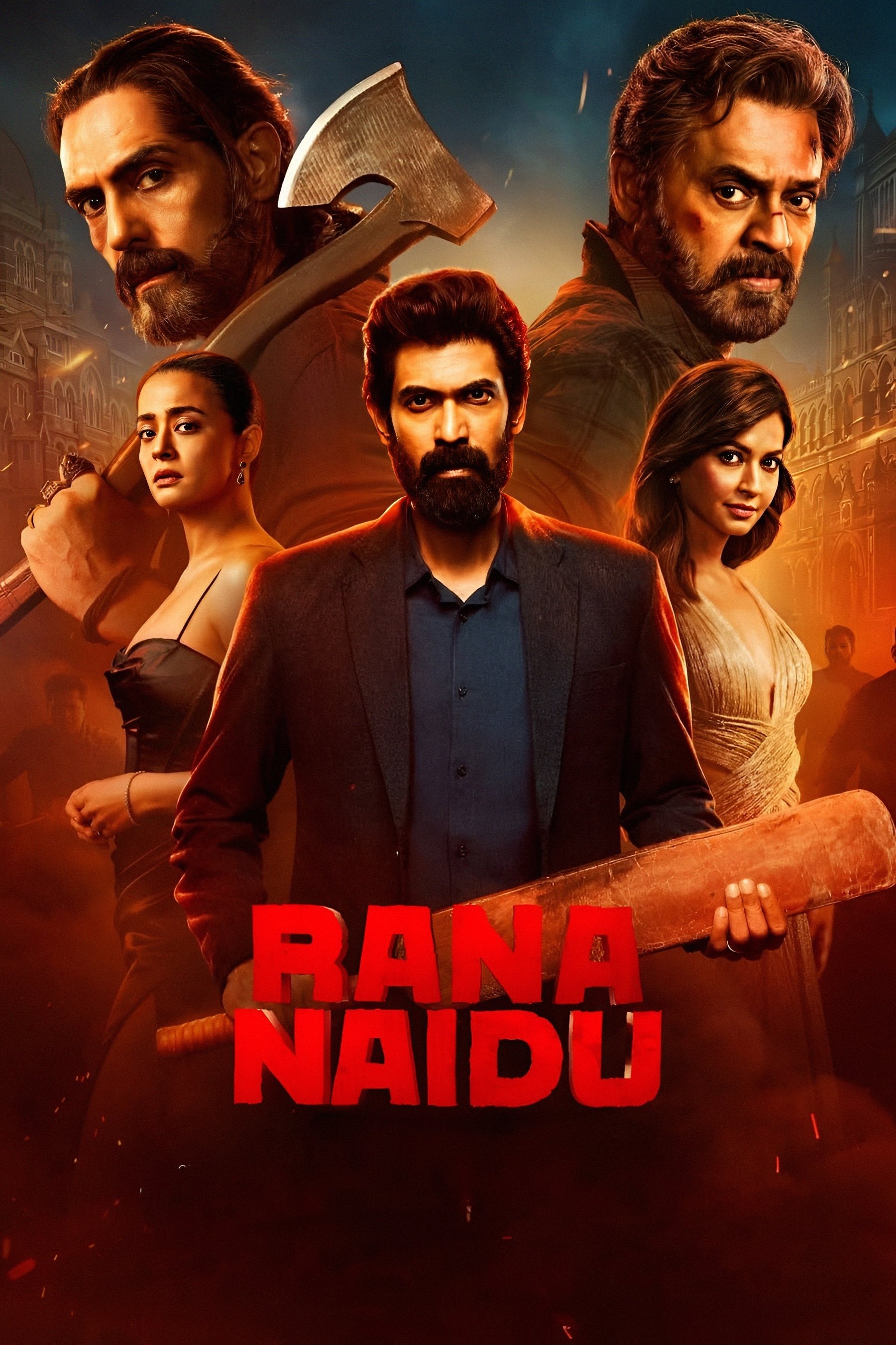 Rana Naidu Season 2 (2025) 1080p | 720p | 480p Netflix WEB-DL Hindi ESubs