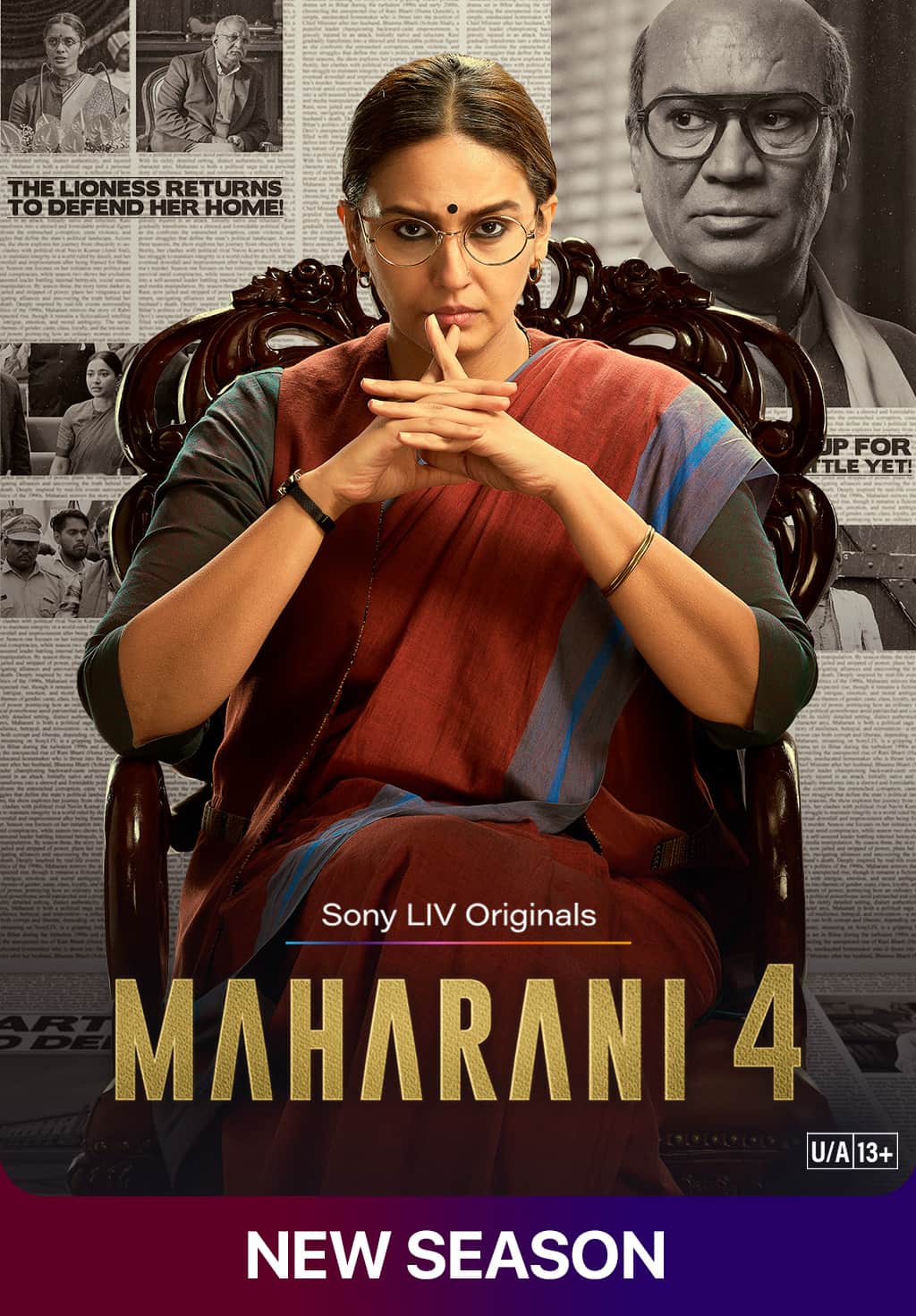 Maharani S4 (2025) Hindi Completed Web Series HD ESub