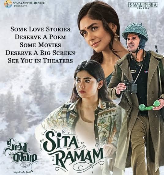 Sita Ramam 2022 South Hindi Original Dubbed Full Movie UnCut HD ESub